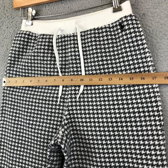 Polo Denim and Supply Women's Houndstooth Check Fleece String Banding XS - Picture 5 of 10